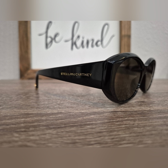 Stella McCartney Dark Oval Sunglasses, SC40077i, 54-18 140 - Picture 5 of 8